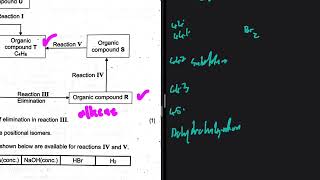 Question 4 Organic Compounds Reactions Grade 12 Physical Sciences P2 November 2024 [upl. by Rusty]