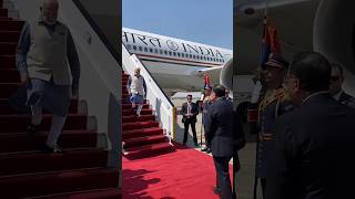 Prime Minister of Egypt receives PM Modi upon his arrival in Cairo [upl. by Kloman89]