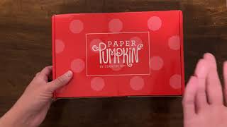 Unboxing  Stampin Up Paper Pumpkin June 2022 [upl. by Lhamaj]