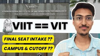 MHT CET 2024  Major Update 😱 VIT VIIT Seats Campus Cutoff  MHTCET CAP Round Registration 2024 [upl. by Ettennad72]