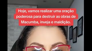 Oração para destruir macumba e inveja [upl. by Gonick]