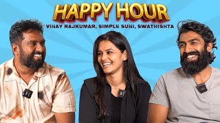 Interview Happy Hour With Vinay Rajkumar Simple Suni amp Swathishta  OSPK  MetroSaga [upl. by Anerdna]