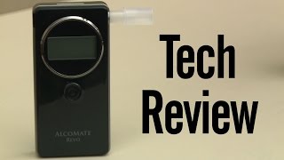 Tech Review AlcoMate Revo  Digital personal breathalyzer [upl. by Shir]