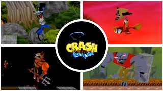 All Bosses in My Levels  Crash Bandicoot Back in Time [upl. by Ulrich]