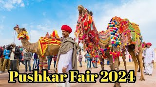 पुष्कर मेला  Pushkar fair 2024  Pushkar festival [upl. by Nyrat832]