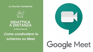 COME CONDIVIDERE LO SCHERMO SU GOOGLE MEET [upl. by Josephine]