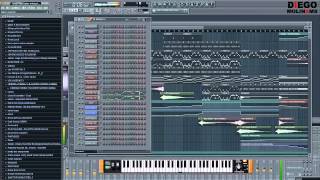 FL Studio Remake Tiesto  Red Lights Afrojack Remix [upl. by Elgna]