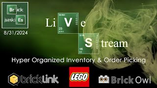 Hyper Organized Bricklink Inventory amp Order Picking 83124 [upl. by Gnous140]