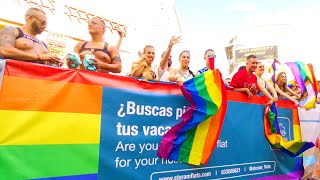 LGBT Pride Parade in Spain Torremolinos  Costa del Sol [upl. by Cohe]