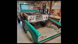 1969 Bronco full restoration process  an still not 100 Finnish [upl. by Hgierb]