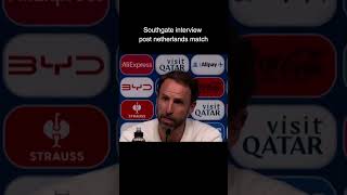 Southgate interview 😭🙏🏻 garethsouthgate aiinterview [upl. by Eelyr108]