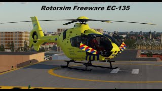 Freeware Rotorsim EC 135 for X Plane 12 [upl. by Las]