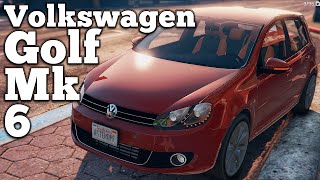 GTA V PC Mods  Volkswagen Golf Mk 6 DOWNLOAD [upl. by Ellenrahc]