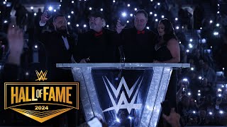 The US Express honor Bray Wyatt with firefly tribute 2024 WWE Hall of Fame highlights [upl. by Clotilda]