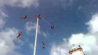 LOS VOLADORES DE PAPANTLA VERACRUZ  MEXICO [upl. by Ajup]