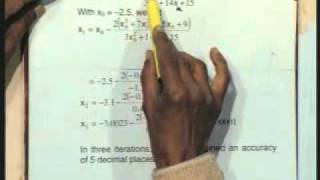 Lec6 Solution of Nonlinear Algebraic EquationsPart5 [upl. by Anyad]