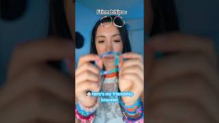 pov you get a friendship bracelet to have friends 👭 youtubeshorts viral [upl. by Bilicki428]