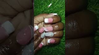 Nail Arts❤🤗 art follow minivlog viralvideo highlights copyrightfree song extentions [upl. by Elyrpa]