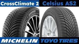 Michelin CrossClimate 2 vs Toyo Celsius AS2 [upl. by Kaufmann]