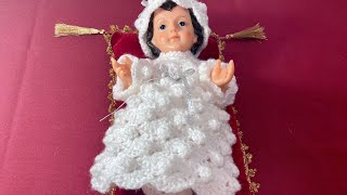 Ropon para Niño Dios a crochet paso a paso 🧶 [upl. by Hendrik]