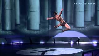 Nikita Vasylenko performs quotThe Legend of Spartacusquot Ukraine  LIVE  Eurovision Young Dancers [upl. by Adnirak]