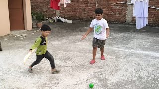 Cricket Fun with Animesh Playing amazing shots [upl. by Ihcego]