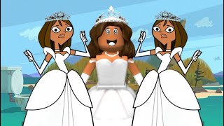 Exploiting in Total Roblox Drama as gown Courtlyn Did i win 👰🏽‍♀️💍 [upl. by Primo374]