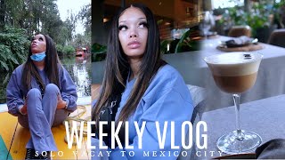 MEXICO VLOG  Solo in Mexico City  I Ate An Octopus  Floating Gardens  Peyton Charles [upl. by Erek]