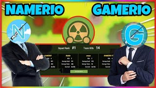 I Play SURVIV IO With GAMERIO1 [upl. by Ymorej]