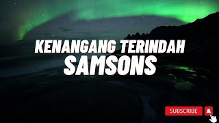 KENANGAN TERINDAH  SAMSONS  CLASSIC KARAOKE [upl. by Dnamron]