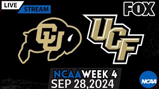 Deion Sander’s Colorado Buffaloes vs UCF Knights Week 5 PlayByPlay amp Scoreboard [upl. by Eibber176]