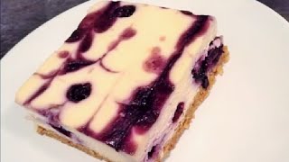 Blueberry Cheesecake  Delicious and great for parties [upl. by Assiled]