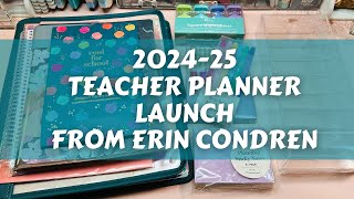 202425 Teacher Planner Launch from Erin Condren [upl. by Ahsiei]