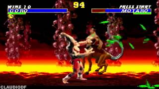 Ultimate Mortal Kombat Trilogy hack  GORO MK1 NewbieTAS [upl. by Lacym]