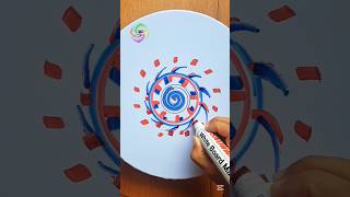 Illusion of Spin art 7drawing draw potterywheel art spinart creative abstractart imagination [upl. by Timofei]