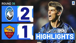 ATALANTA 21 ROMA  HIGHLIGHTS  De Ketelaere Does The Double  Serie A 202324 [upl. by Charis]