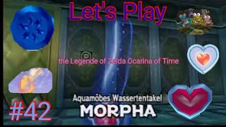 Lets Play The Legende of Zelda Ocarina of Time 100 Part 42 Bosskampf MORPHA [upl. by Elbertine]