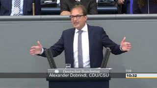 Alexander Dobrindt CDUCSU im Bundestag quotWir sind deutsche Patriotenquot  28618 [upl. by Leuas966]