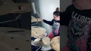 Spiritbox  Cellar Door short drum cover [upl. by Nossah]