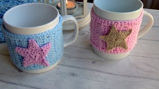 Funda taza a ganchillo facil para principiantesde verdad crochet [upl. by Aligna]