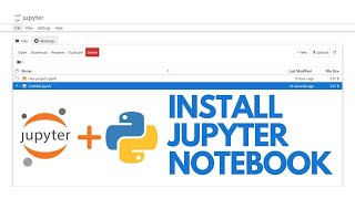 How to Install Jupyter Notebook on Windows 11 Using Python  Jupyter Notebook Kaise Install Kare [upl. by Britney]