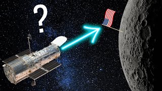 Why Cant Hubble See the Apollo Moon Flags shorts [upl. by Lawrenson]