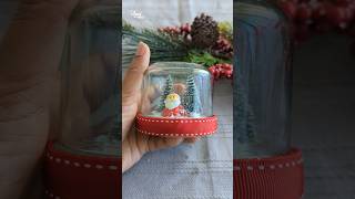 Santas got a new home christmascrafts holidaycrafts christmasgifts diy [upl. by Eniamraj]