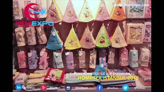 HomeTex Home Textile Trade Fair 2018 Istanbul  YeniExpo  Made in Turkey for Export [upl. by Mode]