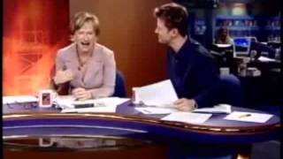 News anchor farts then cant stop laughing [upl. by Stanfill]