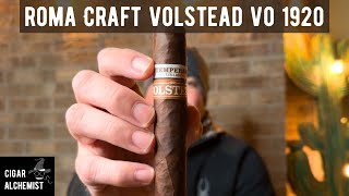 Roma Craft Intemperance Volstead VO 1920 Cigar Review [upl. by Gnes]