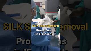 SILK specs removal Pros amp Cons silkprocedure specsremoval lasik [upl. by Nylatsyrc]