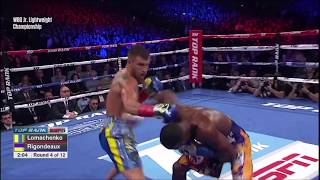 Vasyl Lomachenko vs Guillermo Rigondeaux Highlights HD [upl. by Ynaffat]