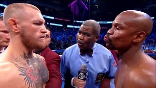 Conor McGregor Ireland vs Floyd Mayweather USA  KNOCKOUT BOXING fight HD 60 fps [upl. by Derdle]