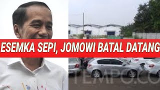 PENAMPAKAN PABRIK ESEMKA YANG SEPI JOKOWI TIDAK JADI DATANG PADAHAL SUDAH RENCANA [upl. by Asa909]